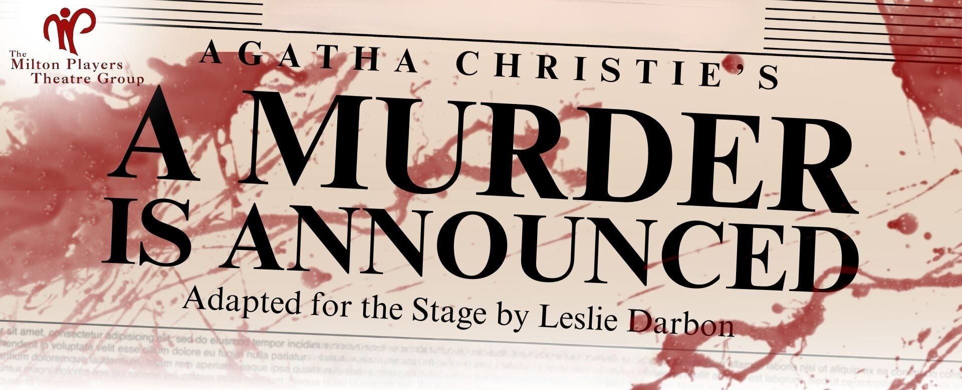 Promo photo for A Murder Is Announced